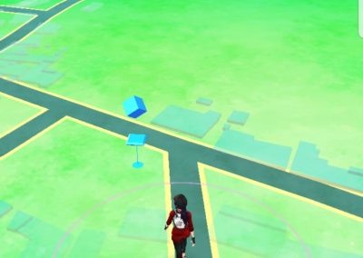 Approche du pokestop